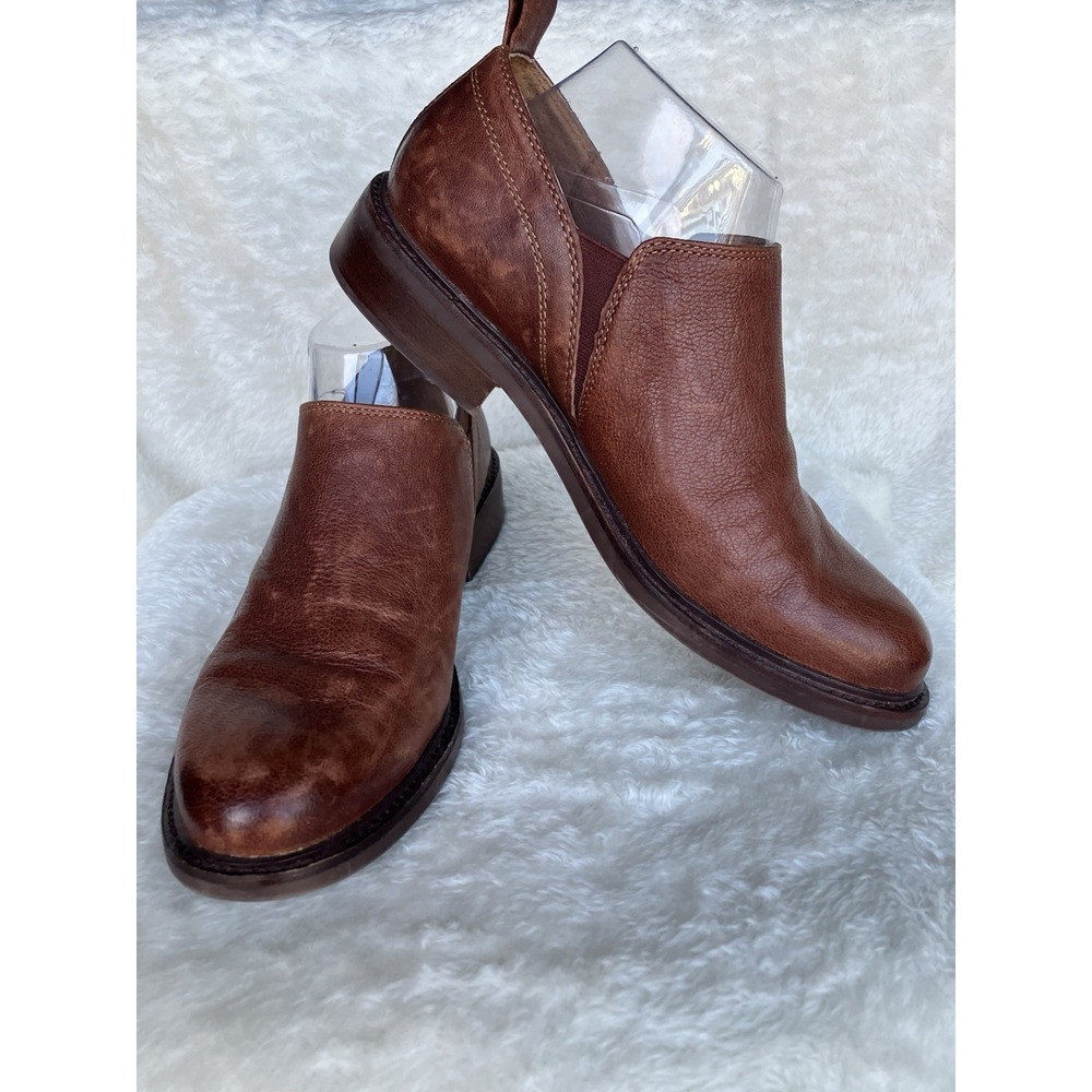 Sofft Brown Leather Naisbury 2 Shooties Women's Sz 9